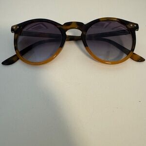 Charly Therapy Tortoise Shell Round Sunglasses